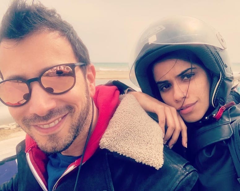 Saul Tessler and girlfriend Niharika Mahandru Saul Tessler and girlfriend Niharika Mahandru
