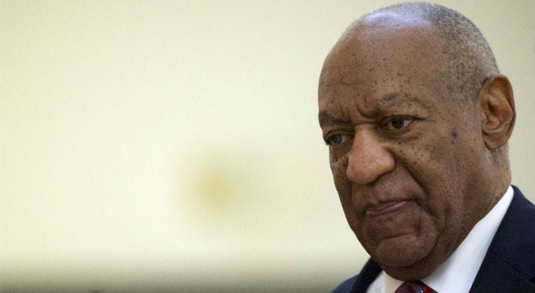 June 7, 2017; Norristown, PA, USA; Bill Cosby walks through the Montgomery County Courthouse on the third day of the Bill Cosby sexual assault trial. Mandatory Credit: Mark Makela/Getty Images-Pool Photo via USA TODAY NETWORK June 7, 2017; Norristown, PA, USA; Bill Cosby walks through the Montgomery County Courthouse on the third day of the Bill Cosby sexual assault trial. Mandatory Credit: Mark Makela/Getty Images-Pool Photo via USA TODAY NETWORK