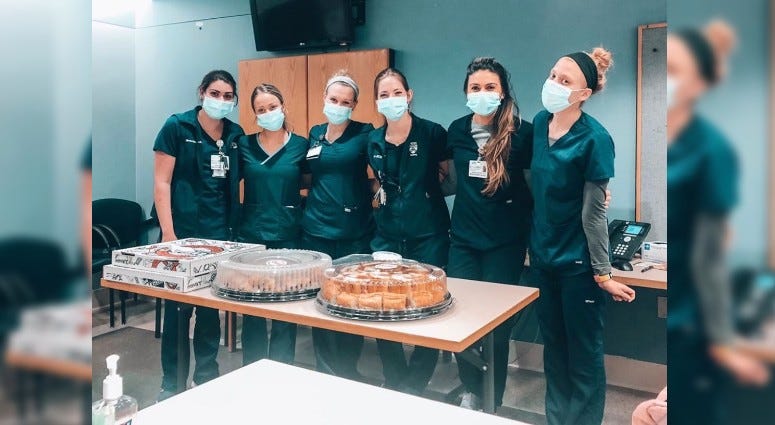 DJ Rhyno is raising money to provide lunch to health care workers. DJ Rhyno is raising money to provide lunch to health care workers.