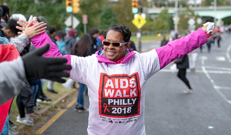 AIDS Walk Philly in 2018. AIDS Walk Philly in 2018.