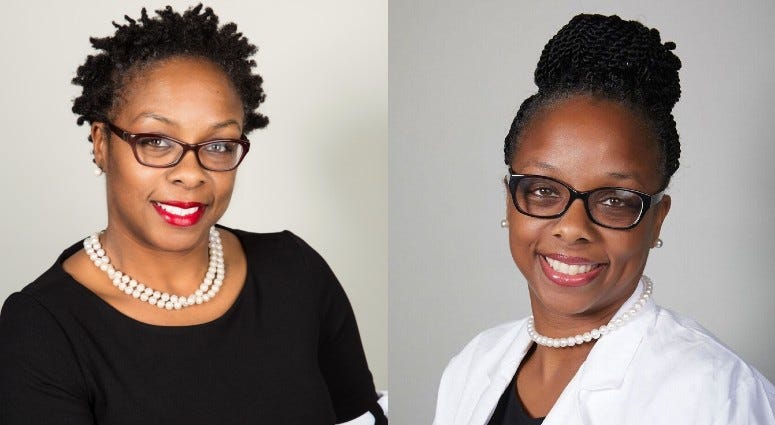 Dr. Delana Wardlaw and Dr. Elana McDonald Dr. Delana Wardlaw and Dr. Elana McDonald
