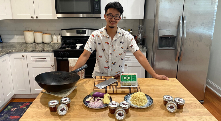The coronavirus pandemic has stopped many businesses, especially restaurants, from operating, but for Jacob Trinh, it had the opposite effect: He opened his new business, Trinh Eats, which specializes in hot sauces and condiments. Jacob Trinh
