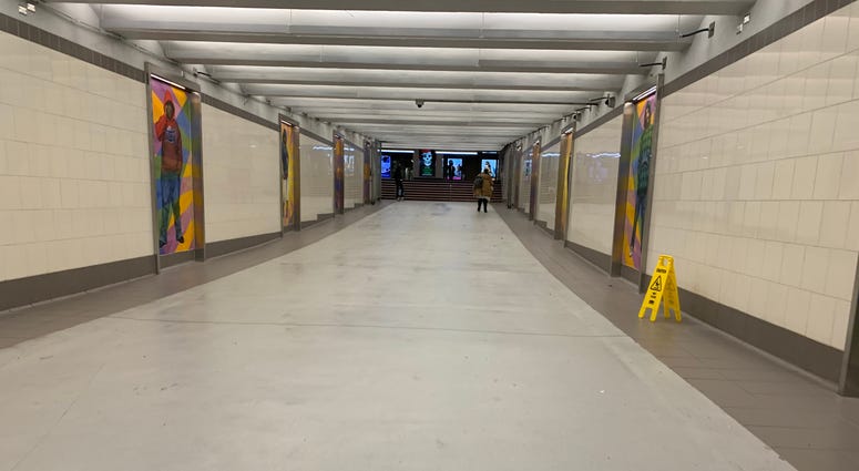 Philadelphia police say a man stabbed a woman in a SEPTA concourse at 15th Street and JFK Boulevard in Center City on Tuesday night. Philadelphia police say a man stabbed a woman in a SEPTA concourse at 15th Street and JFK Boulevard in Center City on Tuesday night.