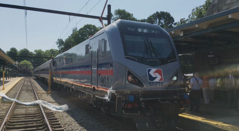FILE -- The first of SEPTA's new Regional Rail locomotives are going into service FILE -- The first of SEPTA's new Regional Rail locomotives are going into service