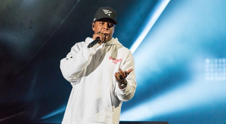 Jay-Z during the Budweiser Made In America Music Festival 2017 at Benjamin Franklin Parkway in Philadelphia Jay-Z