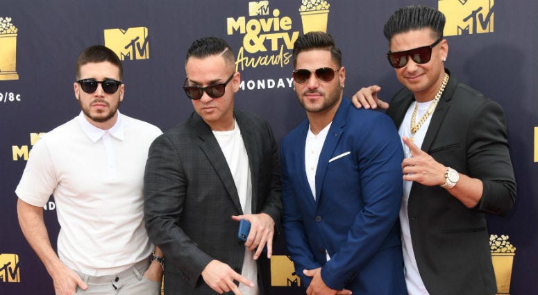 Cast of "Jersey Shore". 2018 MTV Movie and TV Awards. Jersey Shore