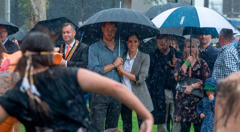 10/17/2018 - The Duke and Duchess of Sussex attend a community picnic in Victoria Park in Dubbo, New South Wales, on the second day of the royal couple's visit to Australia. 10/17/2018 - The Duke and Duchess of Sussex attend a community picnic in Victoria Park in Dubbo, New South Wales, on the second day of the royal couple's visit to Australia.