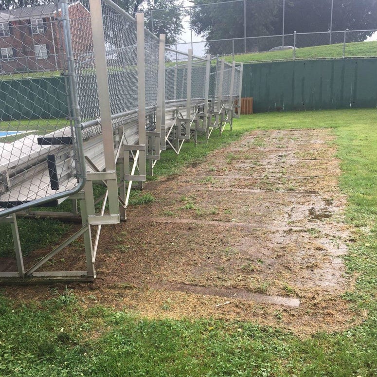 Wednesday's storm caused major damage to the Northeast Philadelphia park that was supposed to host the city's International Unity Cup tournament kick off. Wednesday's storm caused major damage to the Northeast Philadelphia park that was supposed to host the city's International Unity Cup tournament kick off.