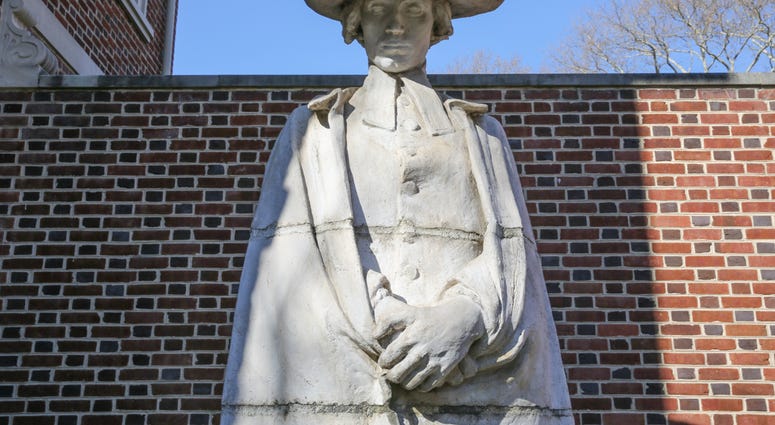 Sculptures by Alexander Stirling Calder located in the exterior garden of the Presbyterian Historical Society. Sculptures by Alexander Stirling Calder located in the exterior garden of the Presbyterian Historical Society.