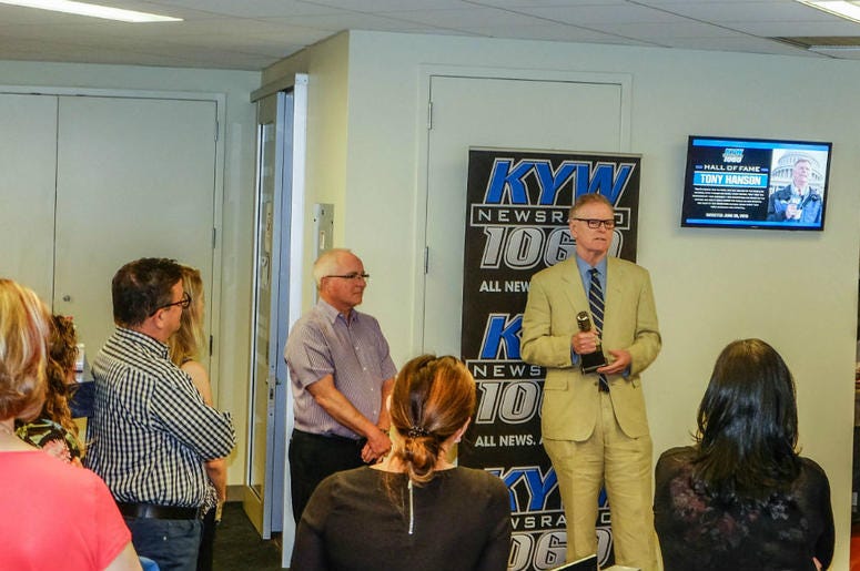 KYW Newsradio Hall of Famer Tony Hanson KYW Newsradio Hall of Famer Tony Hanson
