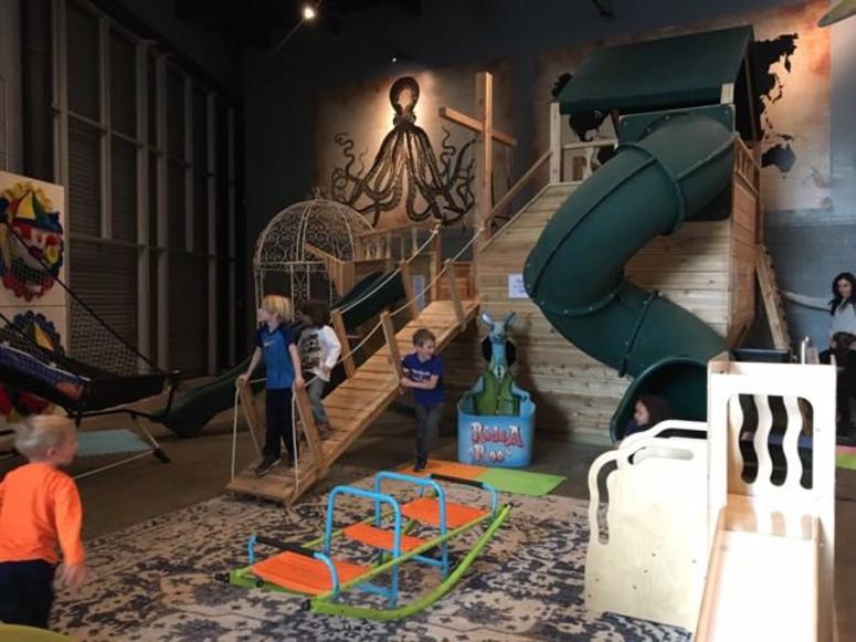 Craft Hall in Northern Liberties offers a family-friendly restaurant with food, a bakery, a brewery and a playground. Craft Hall in Northern Liberties