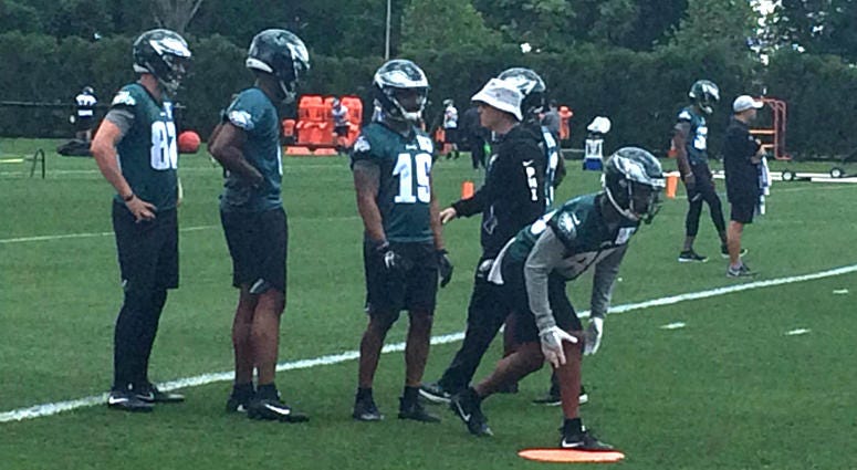 Eagles rookies gathered at the NovaCare Complex on Friday for three days of work in South Philadelphia/ Eagles rookies