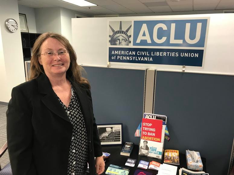 Mary Catherine Roper, legal director for the American Civil Liberties Union in Philadelphia Mary Catherine Roper, legal director for the American Civil Liberties Union in Philadelphia