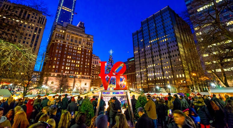 The Christmas Village is returning to Love Park in Philadelphia. The Christmas Village is returning to Love Park in Philadelphia.