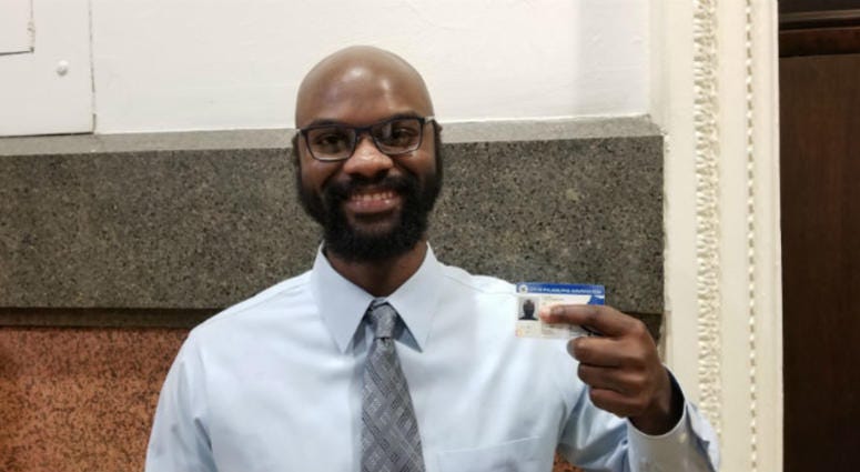 Lloyd Bailey was one of the first people to get a Philadelphia ID card. The card will allow him to enter buildings where an ID is required. The Philadelphia municipal ID is now available. Residents who've had trouble getting other kinds of government-issued identification can get a city ID card at the 311 walk-in center in City Hall.