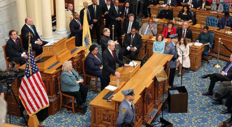 Governor Phil Murphy delivers his Fiscal Year 2019 Budget Address in Trenton on March 13, 2018. Governor Phil Murphy delivers his Fiscal Year 2019 Budget Address in Trenton on March 13, 2018.
