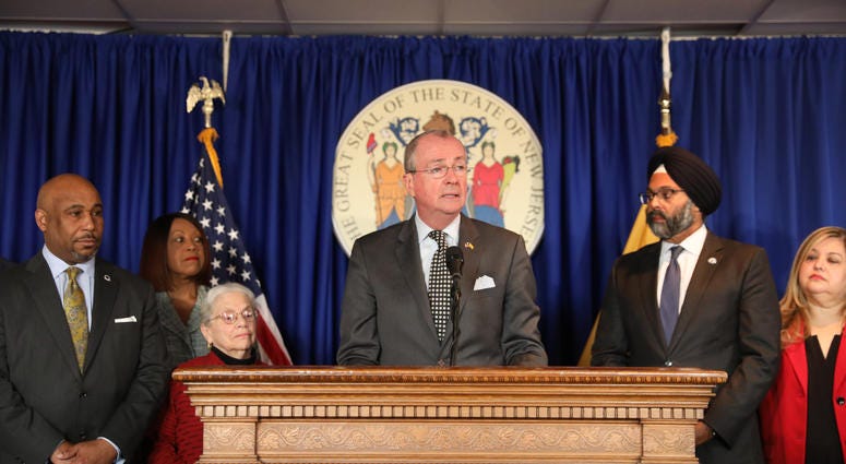 Governor Phil Murphy announces recommendations from the Criminal Sentencing and Disposition Commission in Trenton on November 14, 2019. Governor Phil Murphy announces recommendations from the Criminal Sentencing and Disposition Commission in Trenton on November 14, 2019.