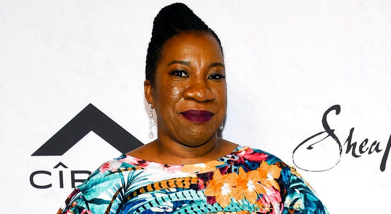 Tarana Burke, founder of the MeToo movement, attends Variety's Power of Women: New York event in New York. Tarana Burke, founder of the MeToo movement, attends Variety's Power of Women: New York event in New York.
