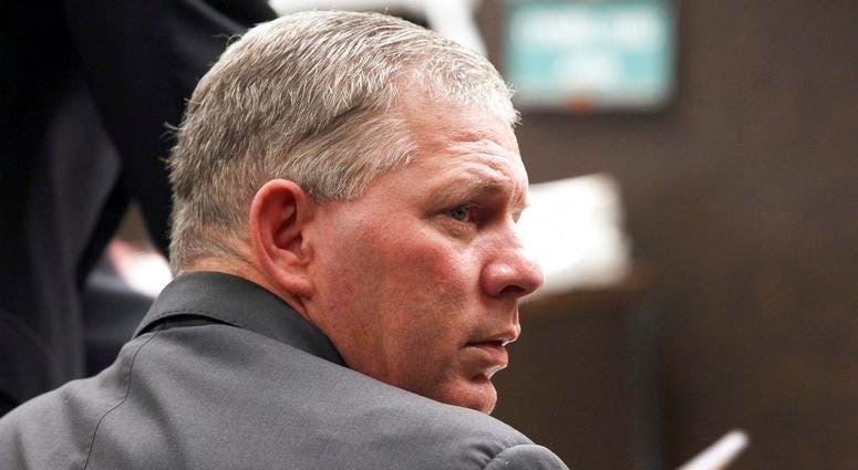In this Dec. 3, 2012 file photo, Lenny Dykstra sits during his sentencing for grand theft auto in Los Angeles. Lenny Dykstra