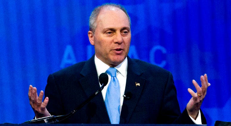 In the year since Scalise and others were wounded during a shooting rampage at a congressional baseball practice, mass shootings have occurred at a Texas church, a Las Vegas music festival and schools in Florida and Texas. House Republican Whip Steve Scalise