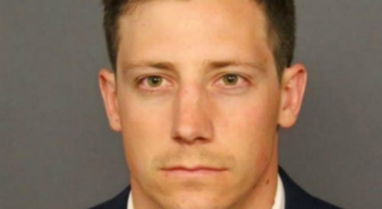 FILE - This undated file photo provided by the Denver Police Department shows Chase Bishop, an off-duty FBI agent agent who accidentally shot a man in the leg after doing a backflip while dancing at a Denver bar. FILE - This undated file photo provided by the Denver Police Department shows Chase Bishop, an off-duty FBI agent agent who accidentally shot a man in the leg after doing a backflip while dancing at a Denver bar.