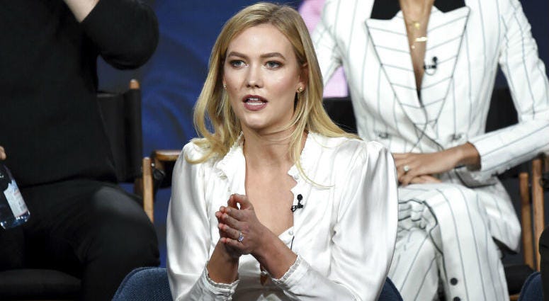 Karlie Kloss speaks in Bravo's "Project Runway" panel during the NBCUniversal TCA Winter Press Tour on Tuesday, Jan. 29, 2019, in Pasadena, Calif. Karlie Kloss speaks in Bravo's "Project Runway" panel during the NBCUniversal TCA Winter Press Tour on Tuesday, Jan. 29, 2019, in Pasadena, Calif.