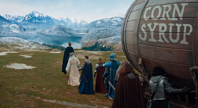 A scene from Anheuser-Busch's Bud Light 2019 Super Bowl NFL football spot. A scene from Anheuser-Busch's Bud Light 2019 Super Bowl NFL football spot.