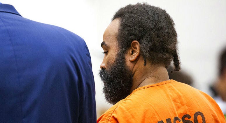 ILE - In this Feb. 5, 2019, file pool photo, Nathan Sutherland, accused of raping and impregnating a patient at Hacienda HealthCare, is arraigned in Maricopa County Superior Court in Phoenix, Ariz. ILE - In this Feb. 5, 2019, file pool photo, Nathan Sutherland, accused of raping and impregnating a patient at Hacienda HealthCare, is arraigned in Maricopa County Superior Court in Phoenix, Ariz.