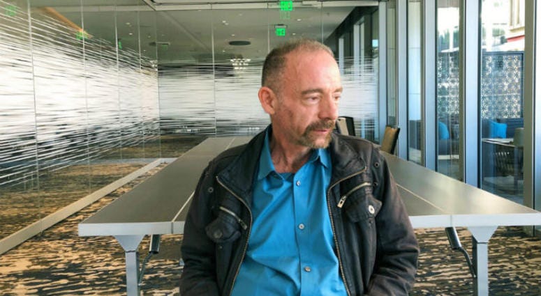 Timothy Ray Brown poses for a photograph, Monday, March 4, 2019, in Seattle. Timothy Ray Brown poses for a photograph, Monday, March 4, 2019, in Seattle.