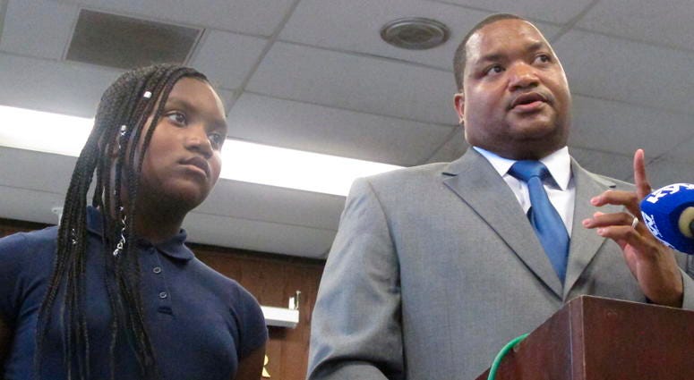 In this Oct. 4, 2019 photo, Marty Small speaks at a swearing-in ceremony in Atlantic City, N.J. that installed him as acting mayor following the resignation of Mayor Frank Gilliam Jr.who admitted stealing $87,000 from a youth basketball team. In this Oct. 4, 2019 photo, Marty Small speaks at a swearing-in ceremony in Atlantic City, N.J. that installed him as acting mayor following the resignation of Mayor Frank Gilliam Jr.who admitted stealing $87,000 from a youth basketball team.