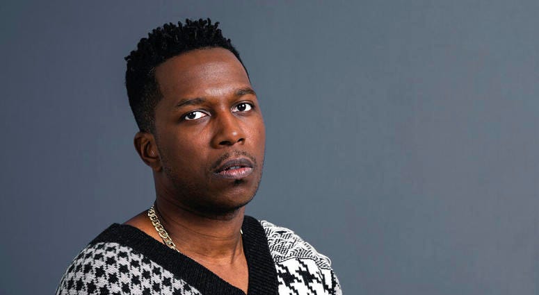 This Nov. 8, 2019 photo shows Leslie Odom Jr. posing for a portrait in New York his first album of all-original material, the 13-track “Mr.” This Nov. 8, 2019 photo shows Leslie Odom Jr. posing for a portrait in New York his first album of all-original material, the 13-track “Mr.”