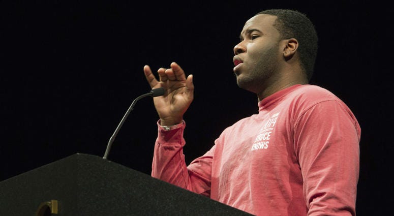 This March 24, 2014, file photo provided by Harding University in Searcy, Ark., shows Botham Jean, speaking at the university. This March 24, 2014, file photo provided by Harding University in Searcy, Ark., shows Botham Jean, speaking at the university.