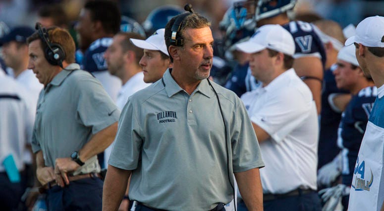 Villanova head coach Mark Ferrante Villanova head coach Mark Ferrante