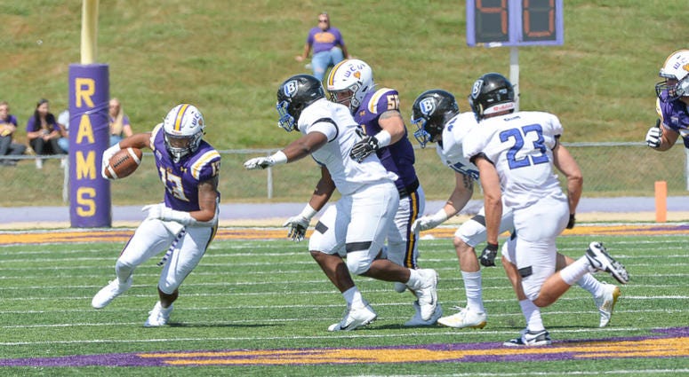 West Chester running back Ja'Den McKenzie Ja'Den McKenzie