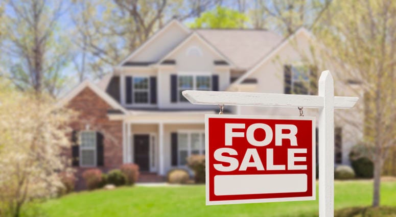 A house for sale. A house for sale.