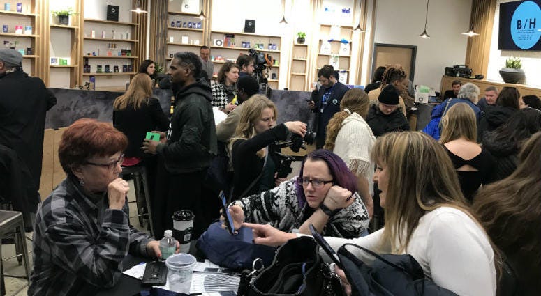 An open house was held Thursday at Center City Philadelphia's first medical marijuana dispensary set to open next week. An open house was held Thursday at Center City Philadelphia's first medical marijuana dispensary set to open next week.