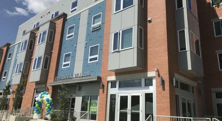 Fifty-one affordable housing rental units now sit at the corner of 52nd Street and Parkside Avenue, called Centennial Village. Centennial Village