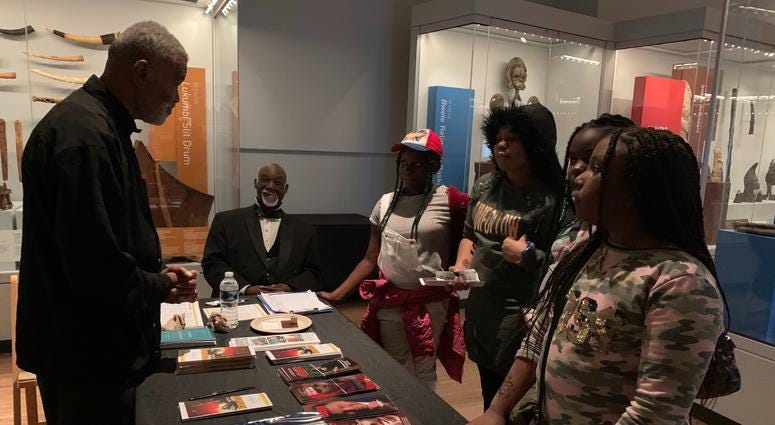 The Penn Museum hosted an educational event for young visitors about holiday celebrations across the globe. The Penn Museum hosted an educational event for young visitors about holiday celebrations across the globe.