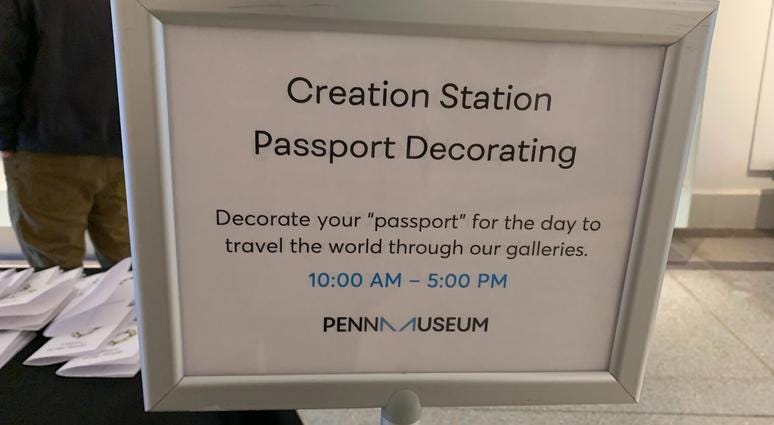 The Penn Museum hosted an educational event for young visitors about holiday celebrations across the globe. The Penn Museum hosted an educational event for young visitors about holiday celebrations across the globe.