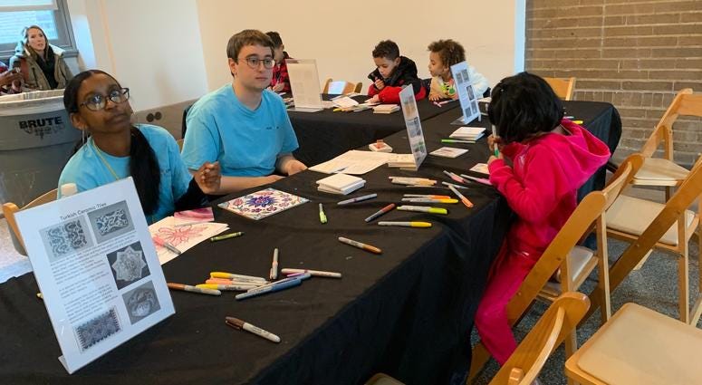 The Penn Museum hosted an educational event for young visitors about holiday celebrations across the globe. The Penn Museum hosted an educational event for young visitors about holiday celebrations across the globe.