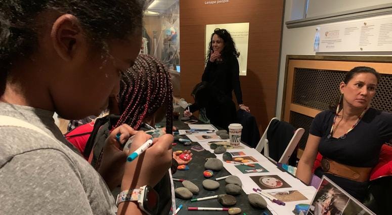 The Penn Museum hosted an educational event for young visitors about holiday celebrations across the globe. The Penn Museum hosted an educational event for young visitors about holiday celebrations across the globe.