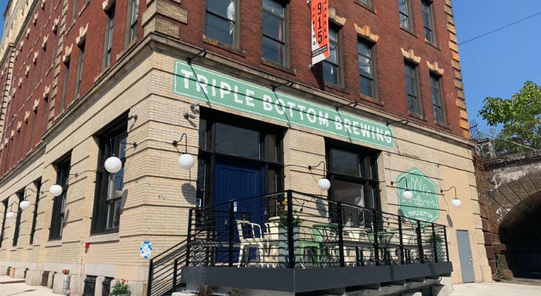 Triple Bottom Brewery in Spring Garden. Triple Bottom Brewery in Spring Garden.
