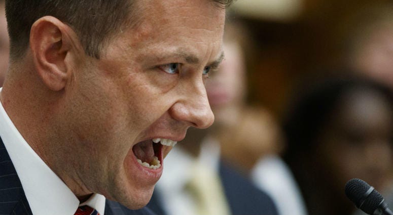 FBI Deputy Assistant Director Peter Strzok testifies before the House Committees on the Judiciary and Oversight and Government Reform during a hearing on "Oversight of FBI and DOJ Actions Surrounding the 2016 Election," on Capitol Hill, Thursday, July 12. FBI Deputy Assistant Director Peter Strzok testifies before the House Committees on the Judiciary and Oversight and Government Reform during a hearing on "Oversight of FBI and DOJ Actions Surrounding the 2016 Election," on Capitol Hill, Thursday, July 12.