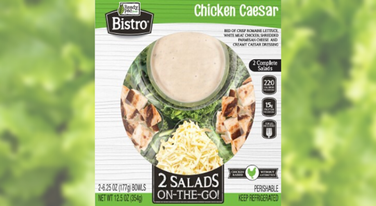 The Maryland Department of Health identified E. coli in an unopened package of Ready Pac Foods Bistro® Chicken Caesar Salad collected from a sick person’s home in Maryland. E. coli