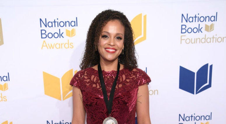 NEW YORK, NEW YORK - NOVEMBER 15: Jesmyn Ward attends the 68th National Book Awards at Cipriani Wall Street on November 15, 2017 in New York City. Jesmyn Ward attends the 68th National Book Awards at Cipriani Wall Street.