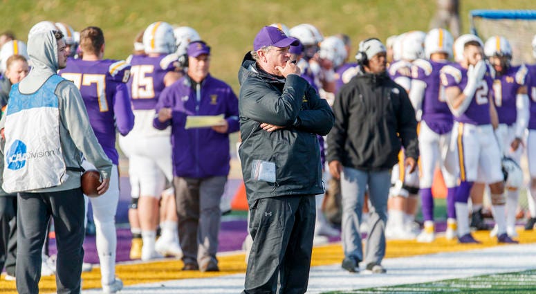 West Chester head coach Bill Zwaan.