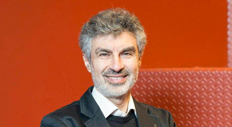 This undated photo provided by Mila shows Yoshua Bengio, a professor at the University of Montreal and scientific director at the Artificial Intelligence Institute in Quebec. This undated photo provided by Mila shows Yoshua Bengio, a professor at the University of Montreal and scientific director at the Artificial Intelligence Institute in Quebec.