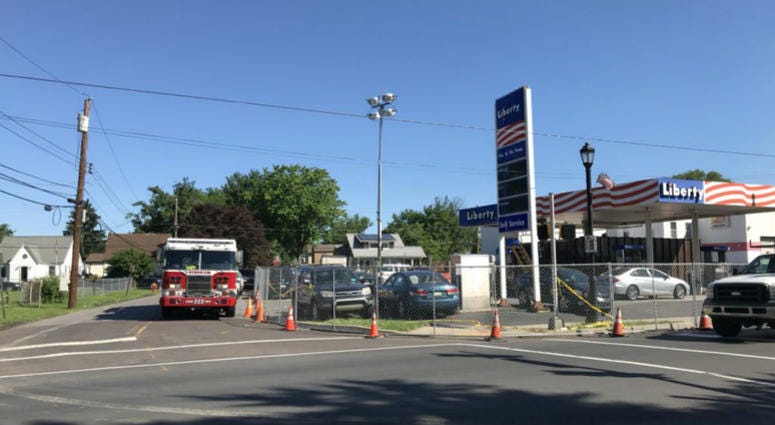 Fire Department and ATF back at the scene of the gas station explosion that killed one of its owners, Joe Vigilante. Fire Department and ATF back at the scene of the gas station explosion that killed one of its owners, Joe Vigilante.