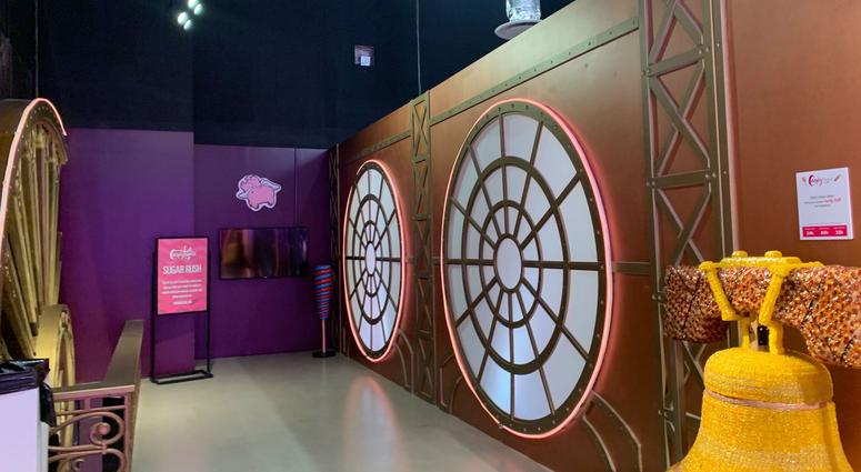 Entrance to Candytopia. Entrance to Candytopia.