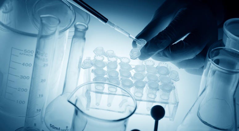 Science and medical research,Chemical laboratory. Lynch Syndrome